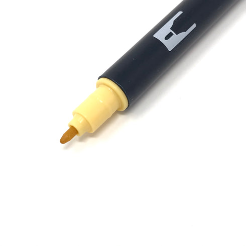 Tombow Dual Brush Pen - ABT991 - Light Ochre