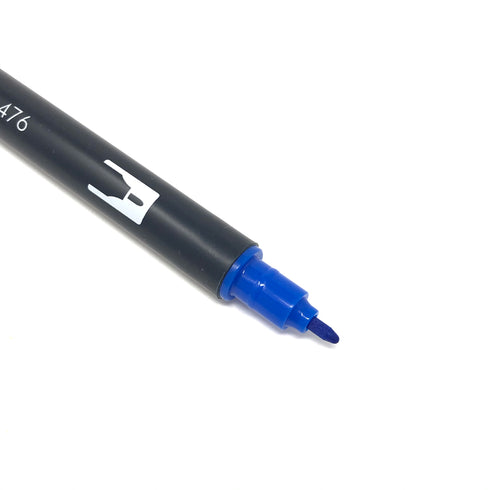 Tombow Dual Brush Pen - ABT476 - Cyan