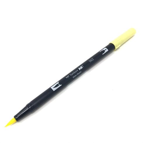 Tombow Dual Brush Pen - ABT062 - Pale Yellow