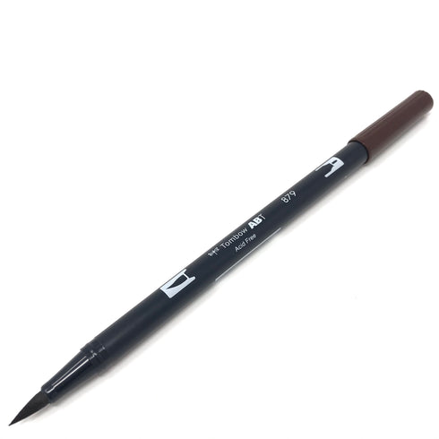 Tombow Dual Brush Pen - ABT879 - Brown