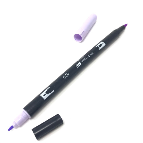Tombow Dual Brush Pen - ABT620 - Lilac