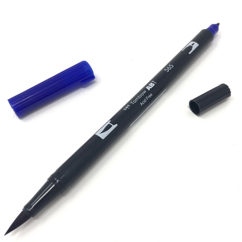 Tombow Dual Brush Pen - ABT565 - Deep Blue