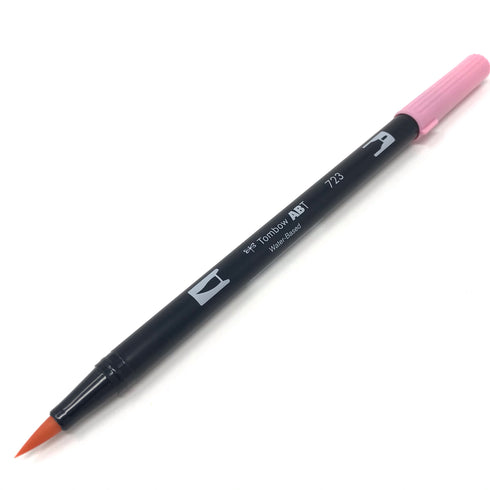 Tombow Dual Brush Pen- ABT723 - Pink