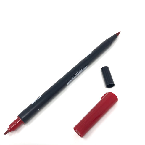 Tombow Dual Brush Pen - ABT847 - Crimson