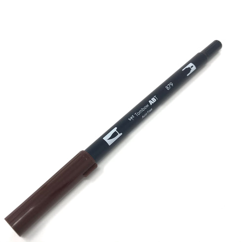 Tombow Dual Brush Pen - ABT879 - Brown
