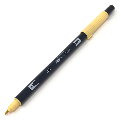 Tombow Dual Brush Pen - ABT991 - Light Ochre