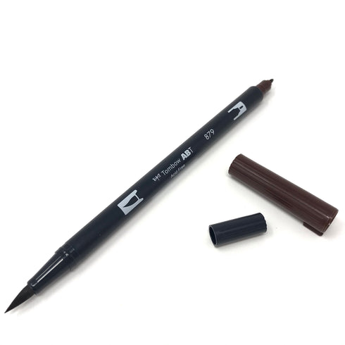 Tombow Dual Brush Pen - ABT879 - Brown
