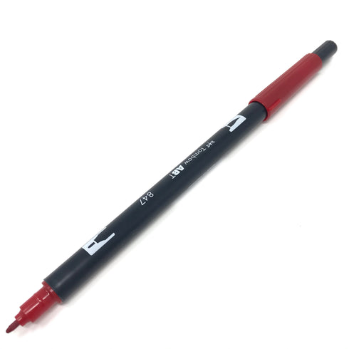Tombow Dual Brush Pen - ABT847 - Crimson