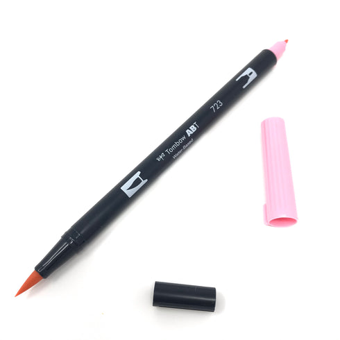 Tombow Dual Brush Pen- ABT723 - Pink