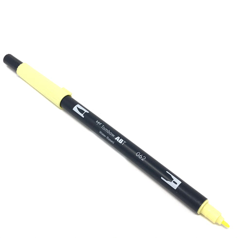 Tombow Dual Brush Pen - ABT062 - Pale Yellow