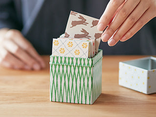 KITTA CAN - KITTA WASHI TAPE STORAGE - FLOWER