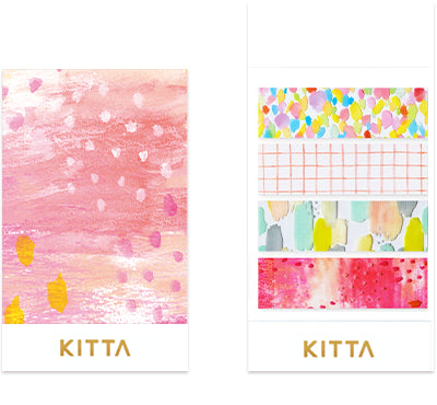 King Jim Kitta Washi Masking Tape - Clear Type - Drop