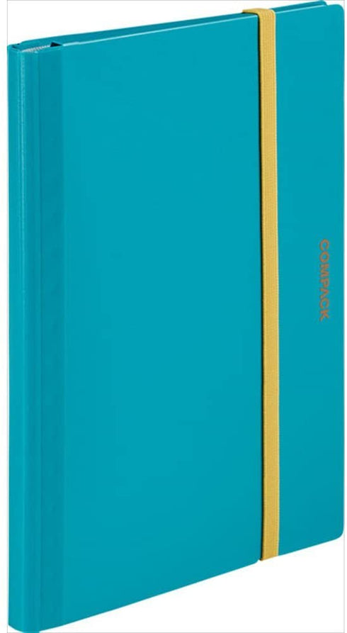 King Jim Compack Foldable Folder A5 - 10 Pockets - Skyblue